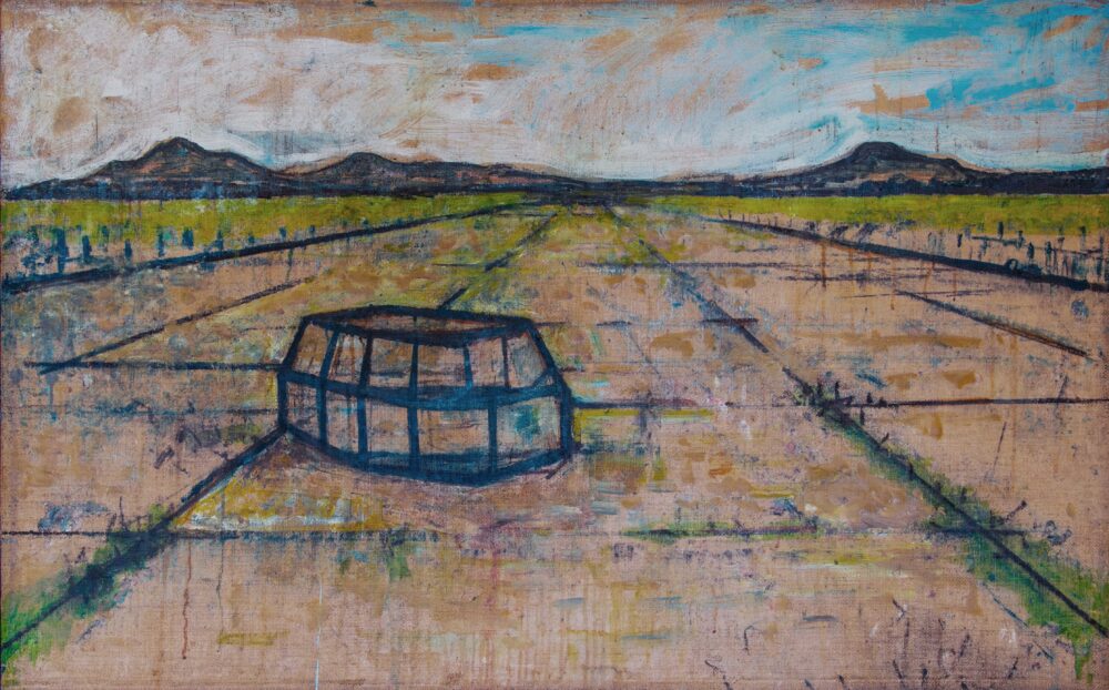 Modernist Feeder on Bomber Runway