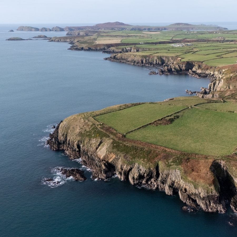 Pembrokeshire Coastline. St Davids Peninsula