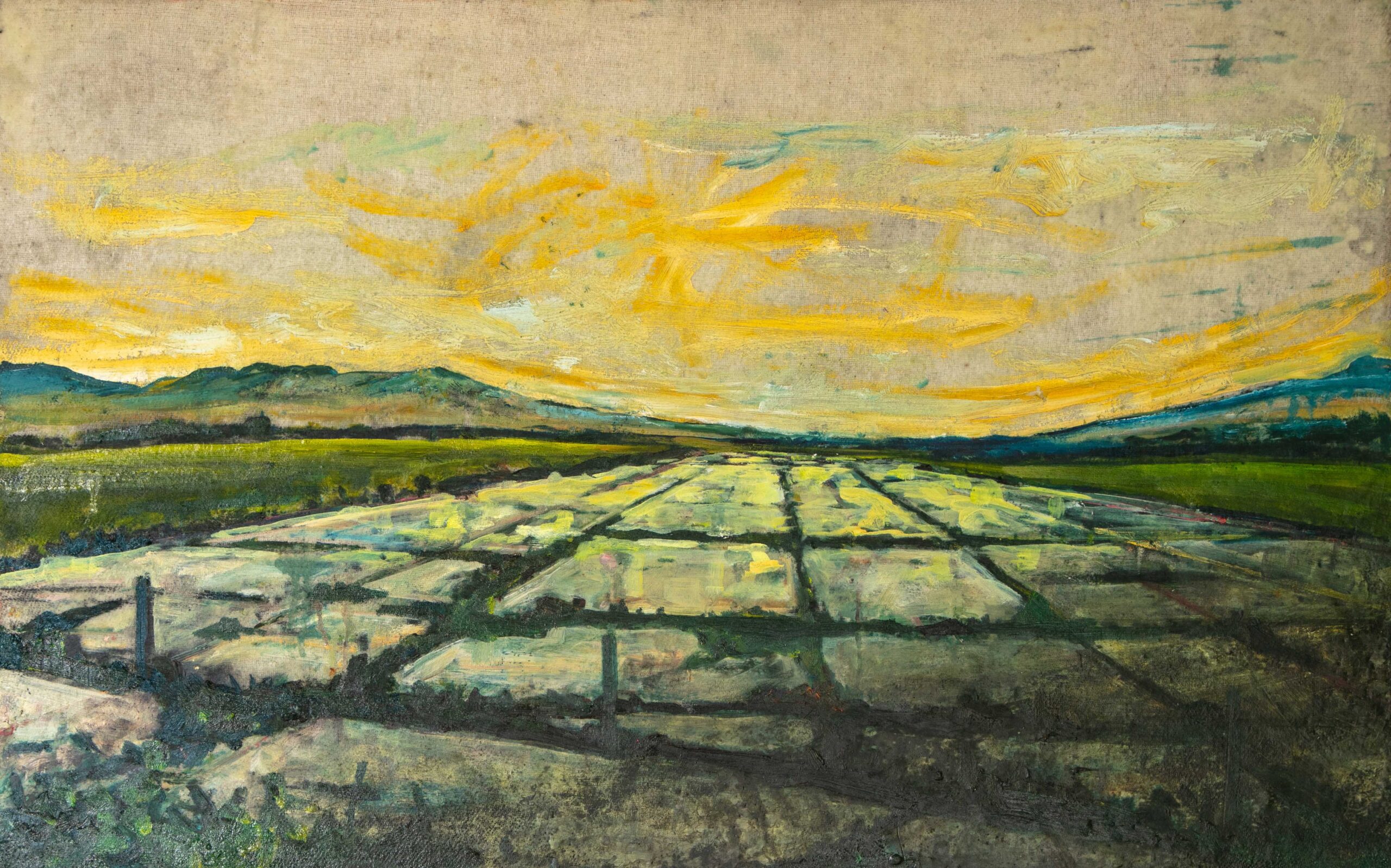 Study for a Bomber Runway at the Promontory of the Eight Perils <span>by Harry Adams</span>