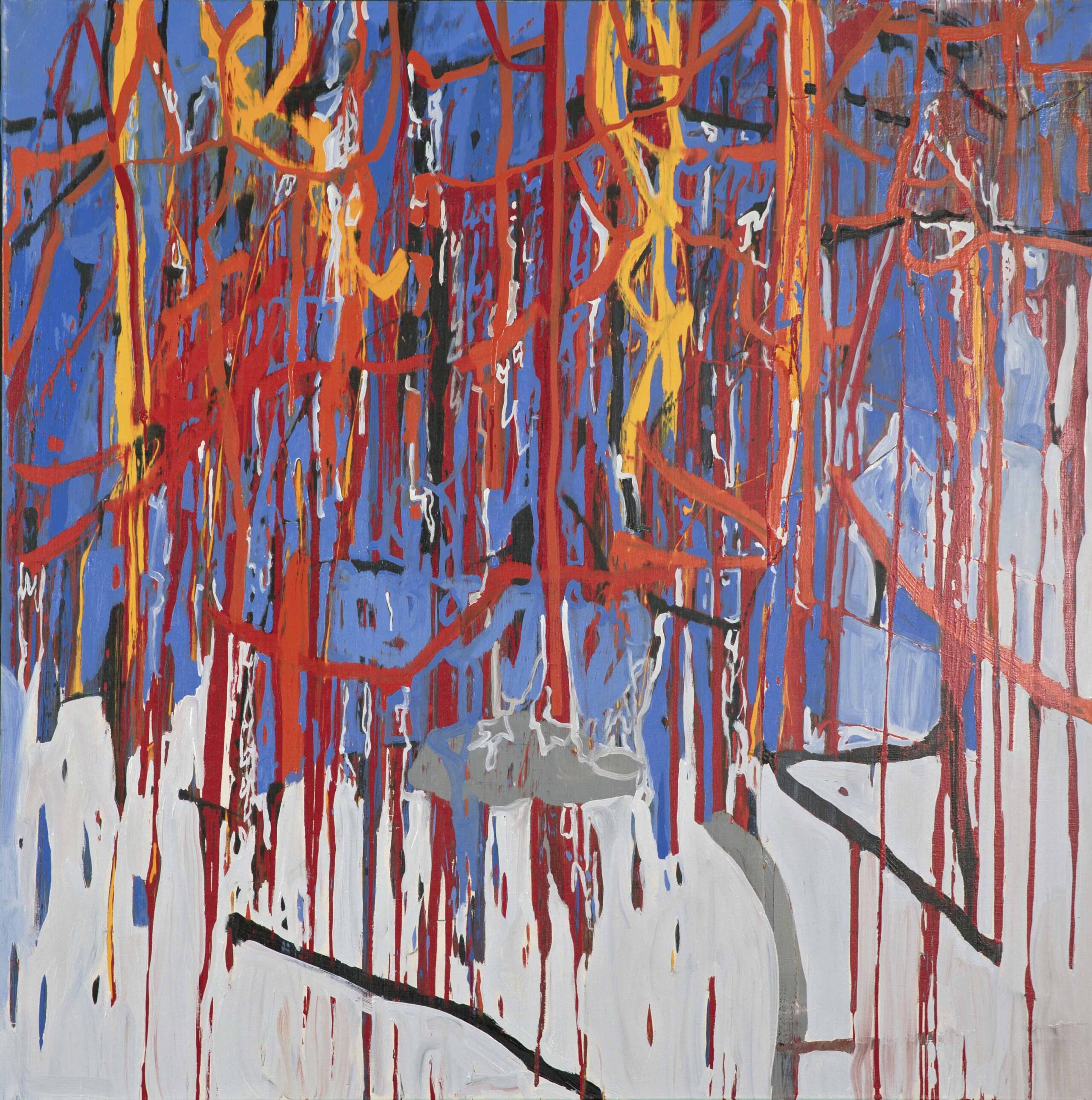 Winter Light, 2, Dusk Inspired by Woodland – Pembrokeshire <span>by Catrin Webster</span>