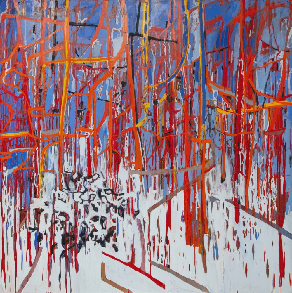 Winter Light, Dusk Inspired by Woodland – Pembrokeshire