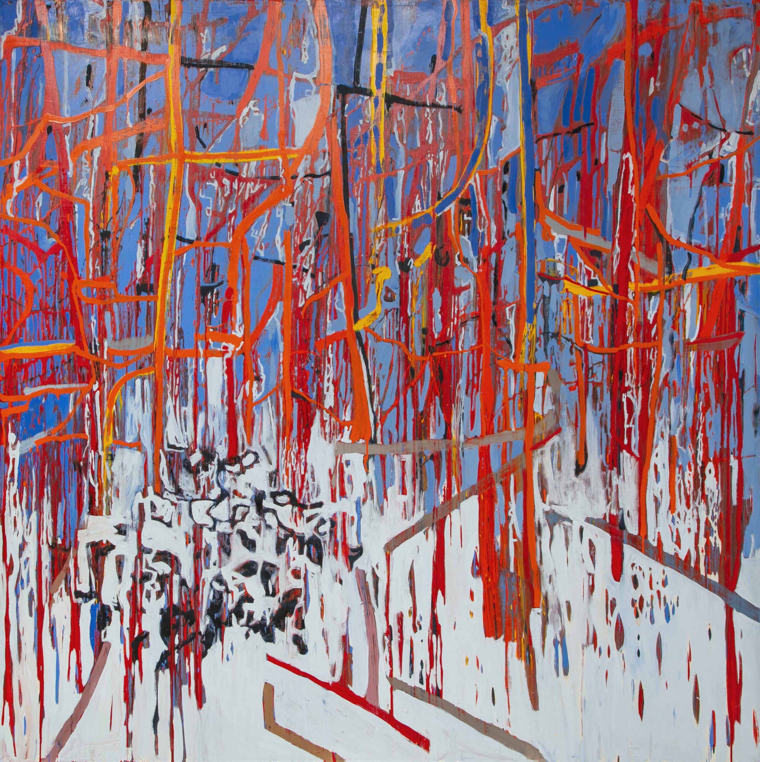 Winter Light, Dusk Inspired by Woodland – Pembrokeshire <span>by Catrin Webster</span>